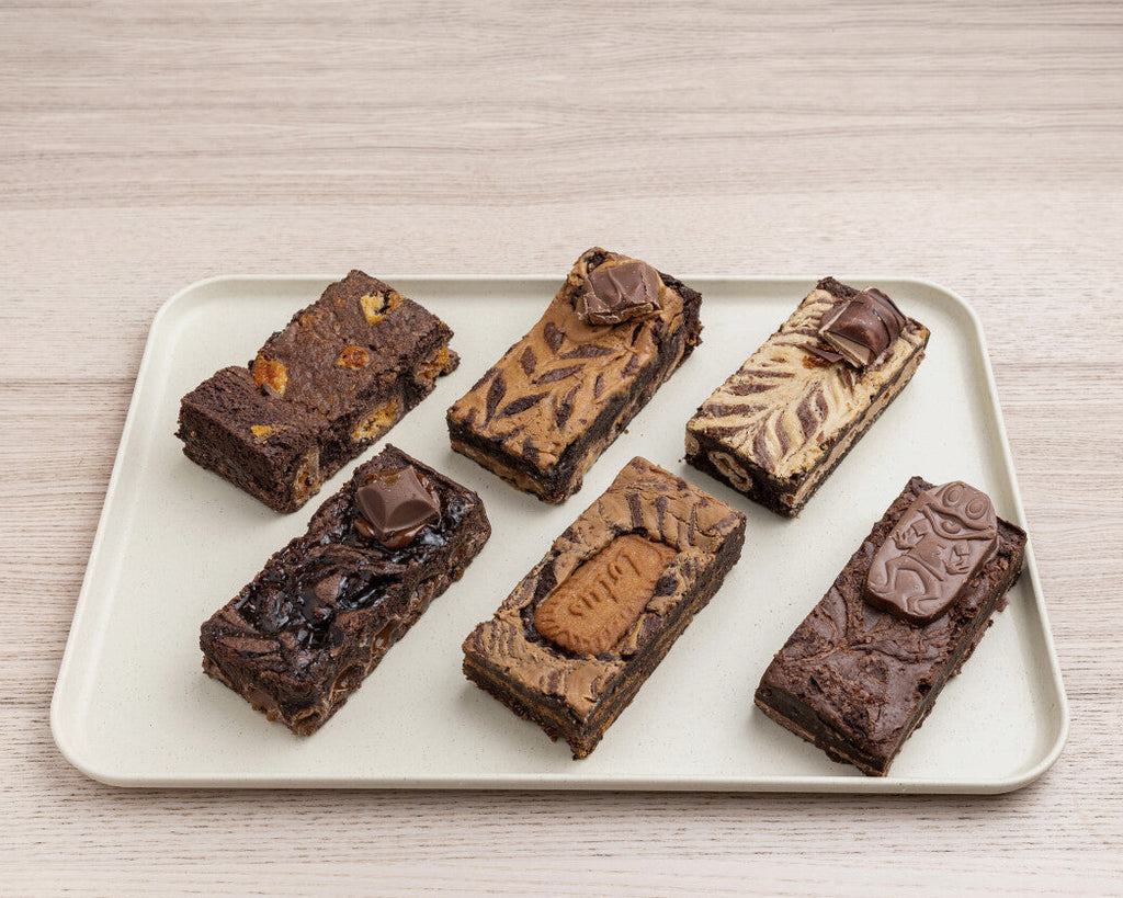 Mixed Box of 6 Brownies + Blondies