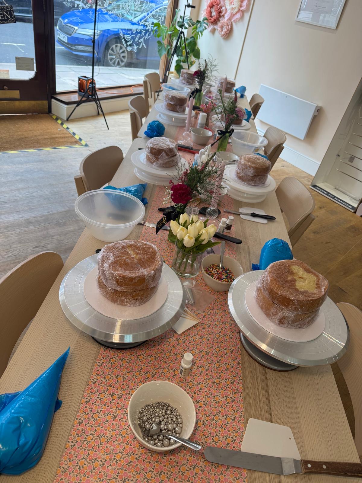 Cake & Sip workshop