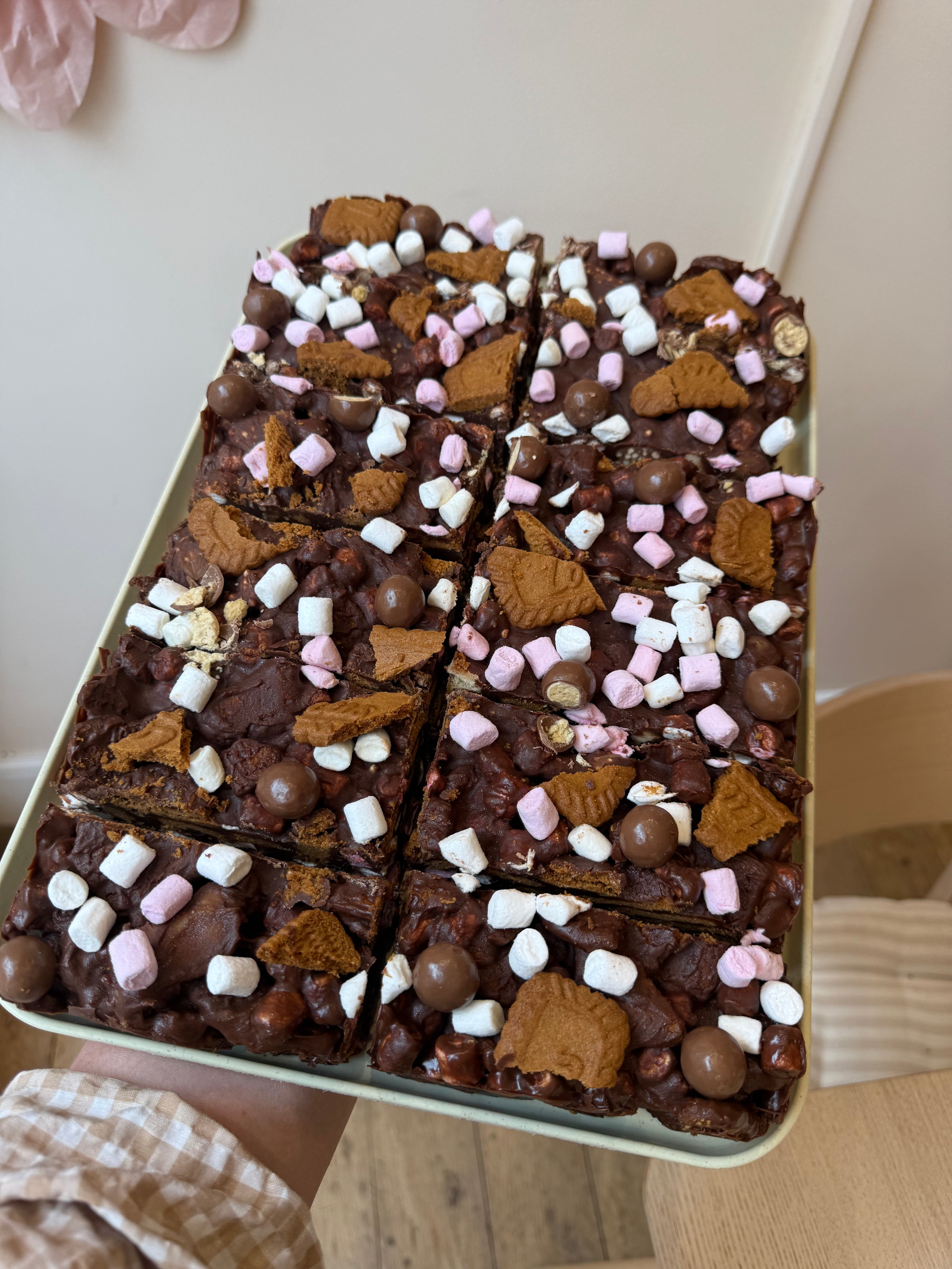 Biscoff Rocky Road